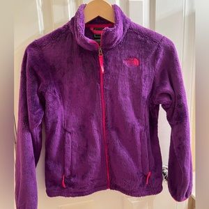 The Girl's North Face full zip jacket - Sizes 14/16
